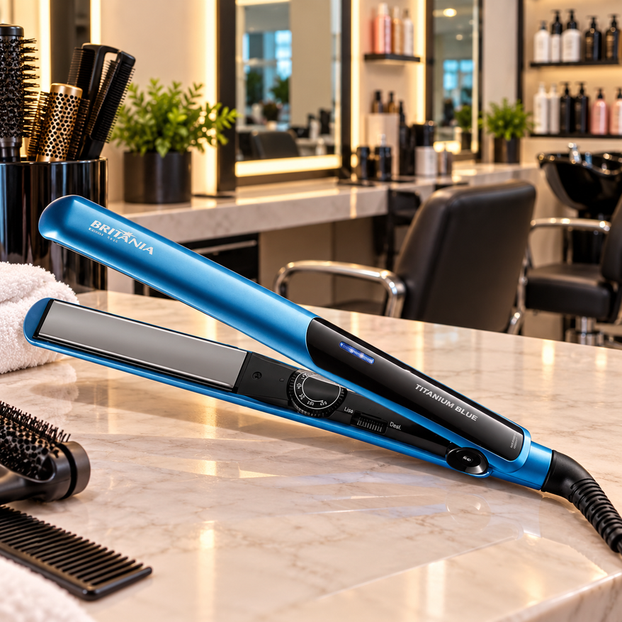 Chapinha Britânia Titanium Blue Bivolt