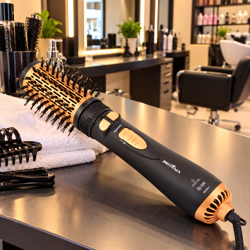 Escova Secadora Rotativa Britânia 1300W
