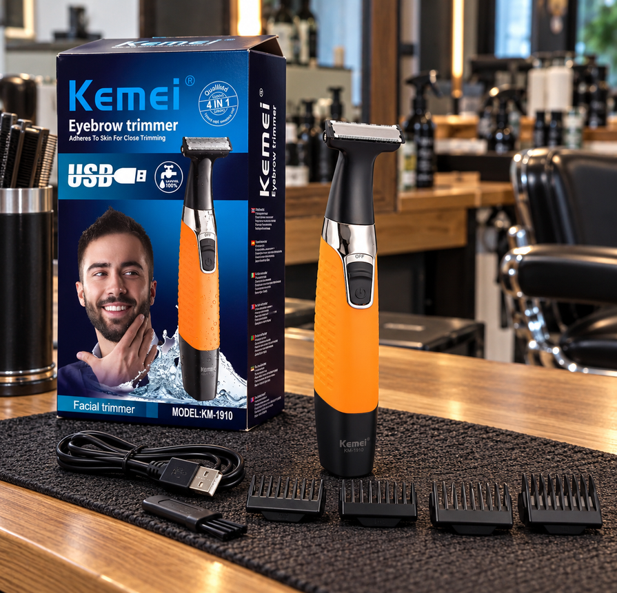 Barbeador USB Kemei